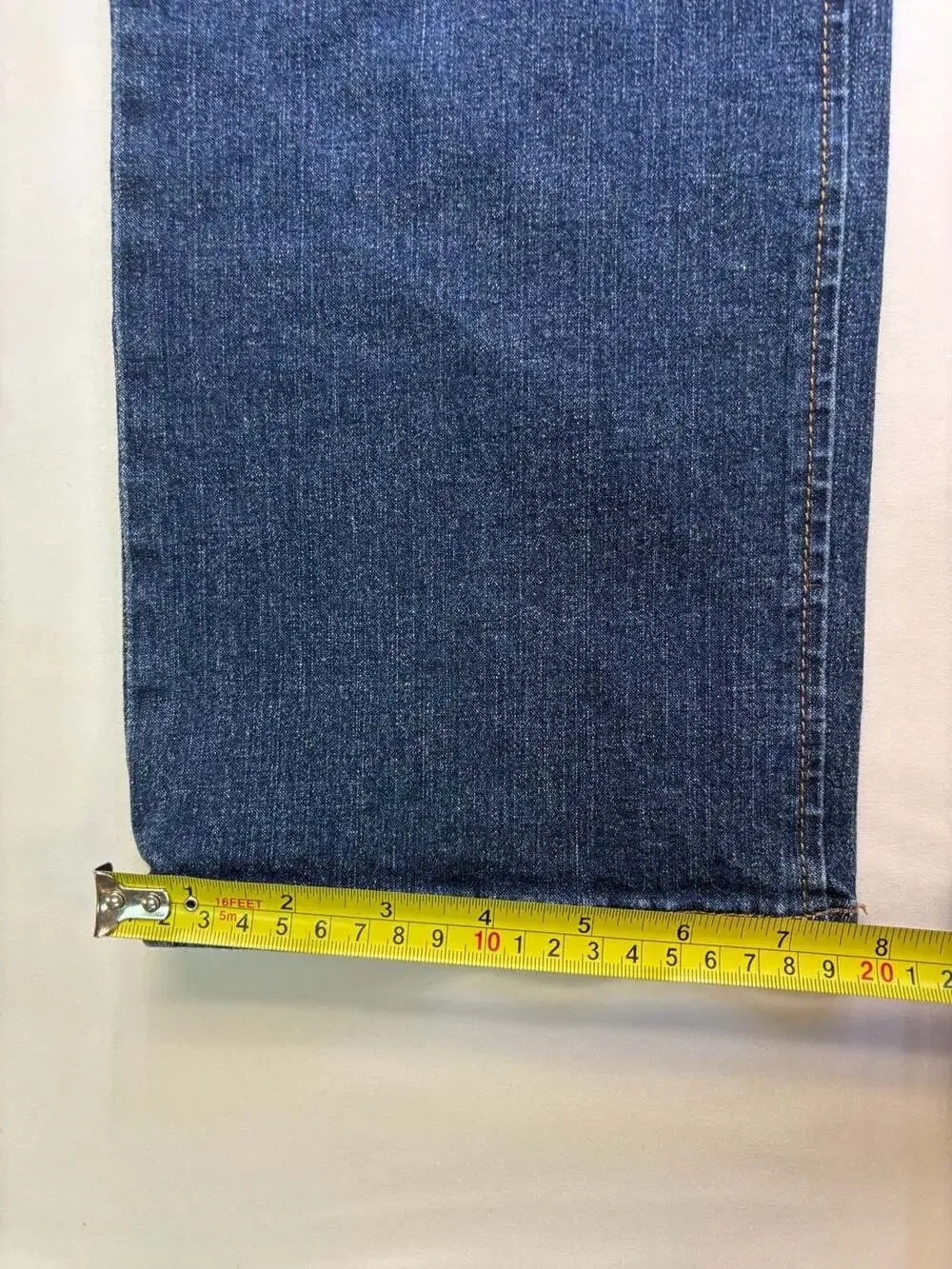 Lauren Jeans Co. Ralph Lauren Women's Dark Blue Denim Jeans Size 16
